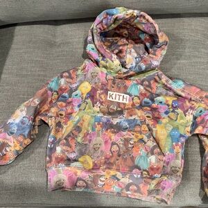 Kith Multicolor Character Hoodie- XS (4T-5T)